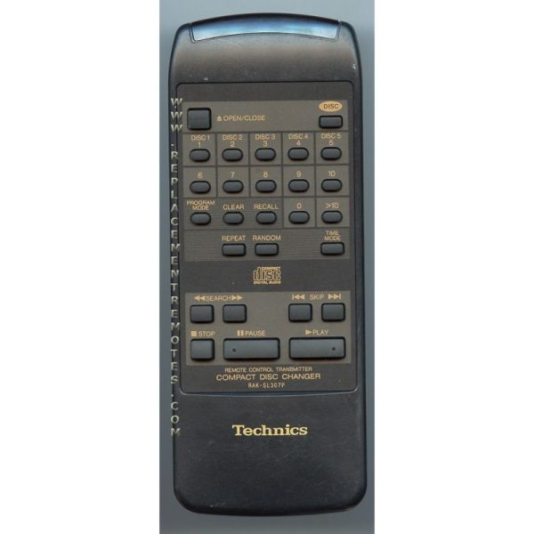 Technics RAKSL307P CD Remote Control