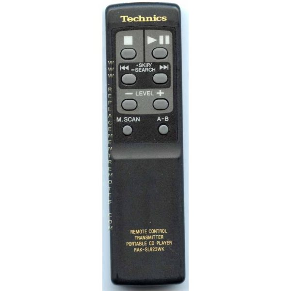 Technics RAKSL923WK CD Remote Control