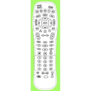 Time Warner UR58400 Cable Remote Control