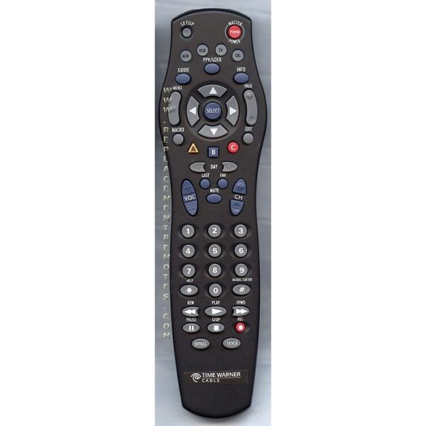 Time Warner URC4ACXXXB05 Cable Remote Control