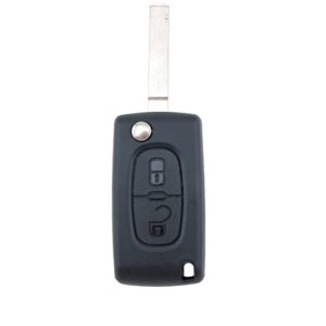 To Suit Citroen C2 C3 C4 C5 C6 C8 2 Button Remote Flip Key Blank Shell/Case/Enclosure