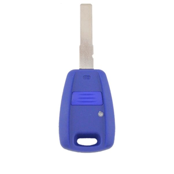 To Suit Fiat 1 Button Key Remote Replacement Case/Shell/Blank Punto Bravo Stilo Blue