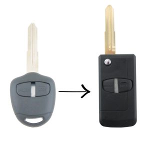 To Suit Mitsubishi 2 Button Flip Key – Right Blade