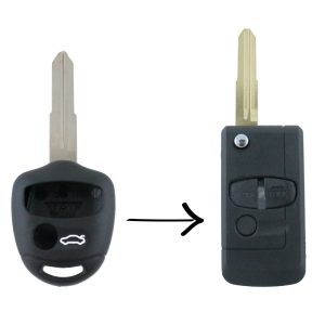 To Suit Mitsubishi Lancer CJ Remote Flip Key Blank