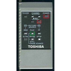Toshiba 150715W VCR Remote Control
