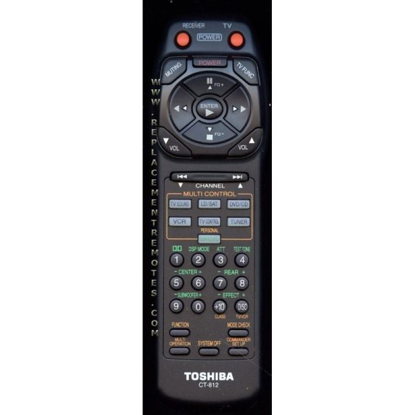 Toshiba CT812 TV Remote Control