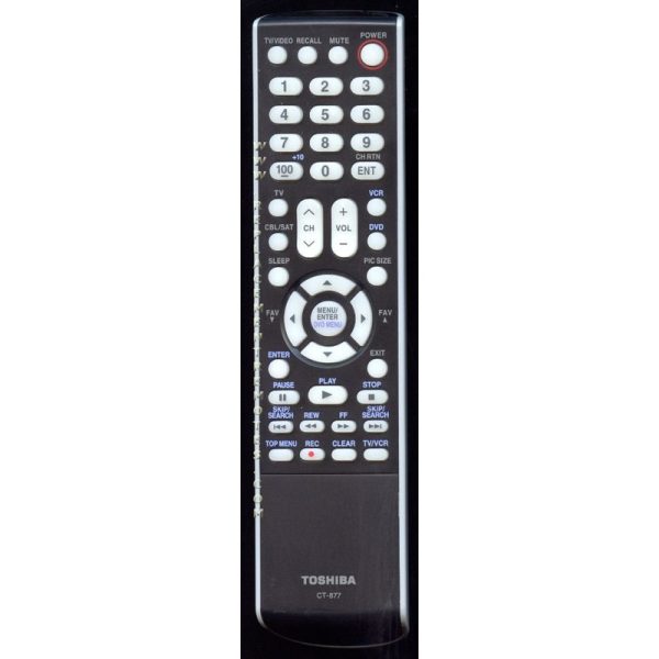 Toshiba CT877 TV Remote Control