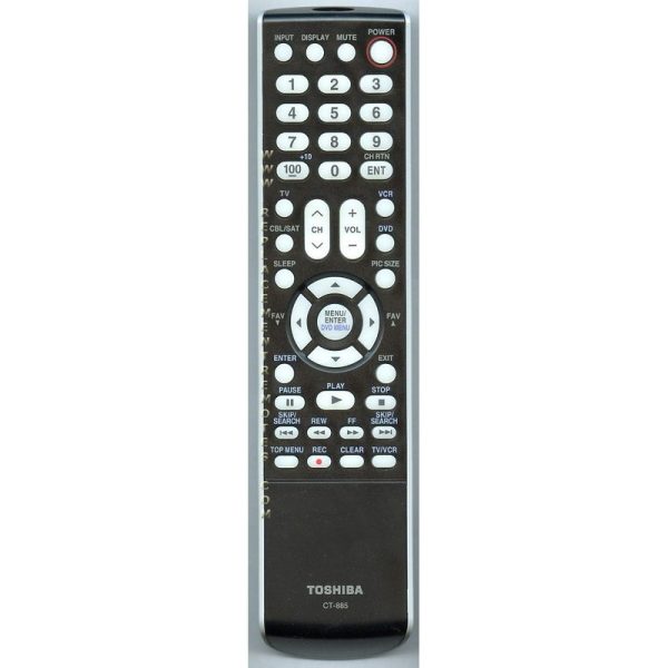 Toshiba CT885 TV Remote Control