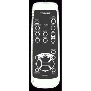 Toshiba CT90072 TV Remote Control
