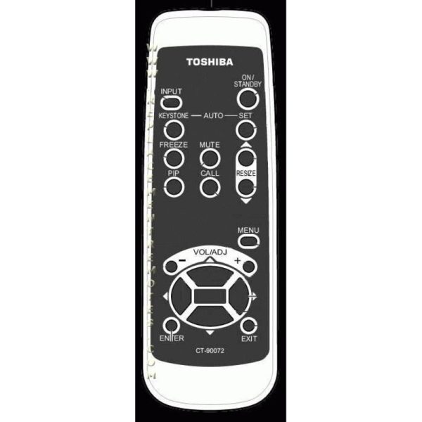 Toshiba CT90072 TV Remote Control