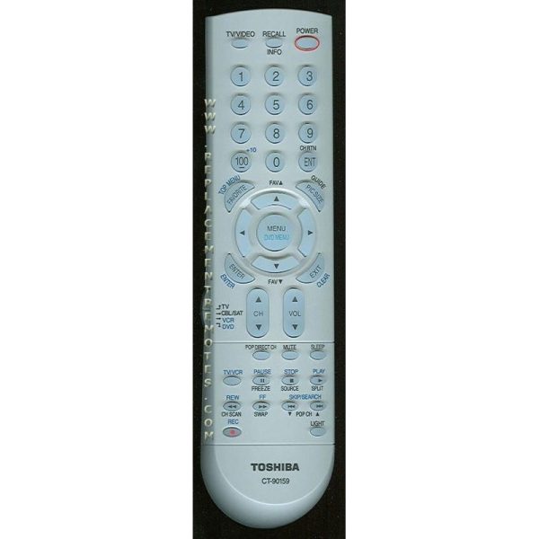 Toshiba CT90159 TV Remote Control