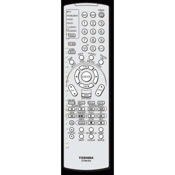 Toshiba CT90164 TV Remote Control