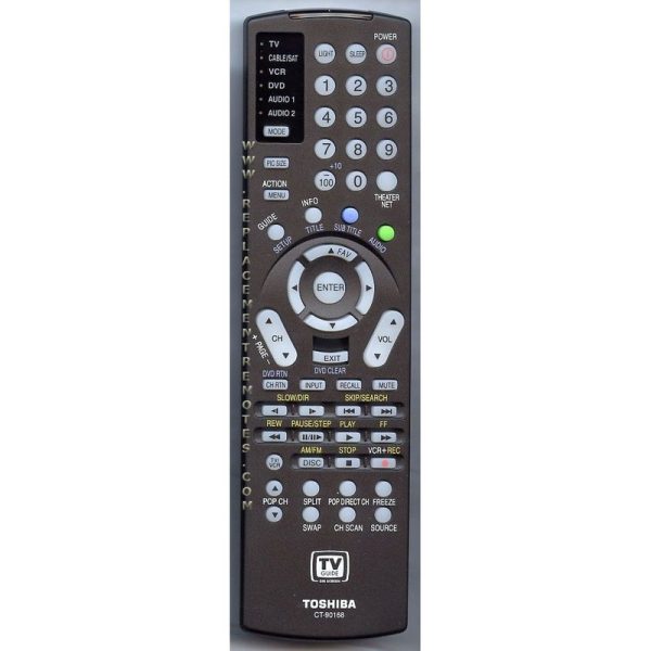 Toshiba CT90168 TV Remote Control