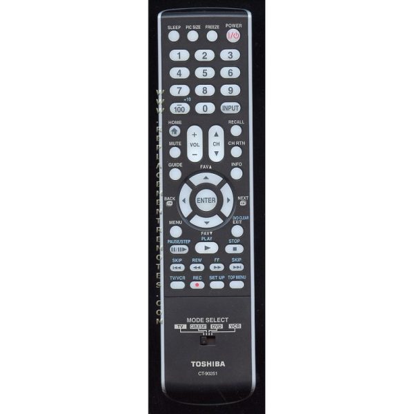 Toshiba CT90251 TV Remote Control