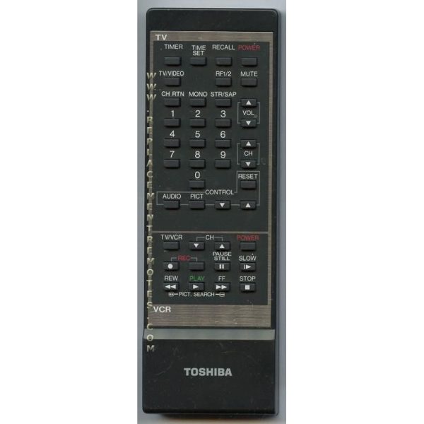 Toshiba CT9221 VCR Remote Control