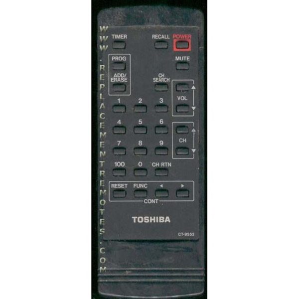 Toshiba CT9553 TV Remote Control