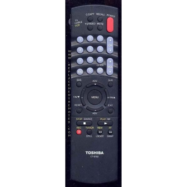 Toshiba CT9792 TV Remote Control