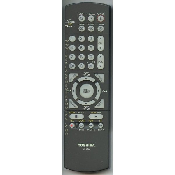 Toshiba CT9953 TV Remote Control