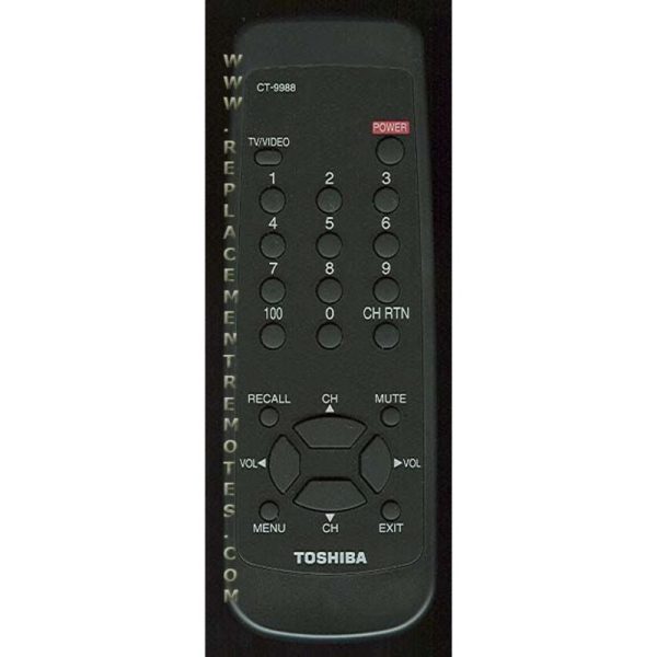 Toshiba CT9988 TV Remote Control