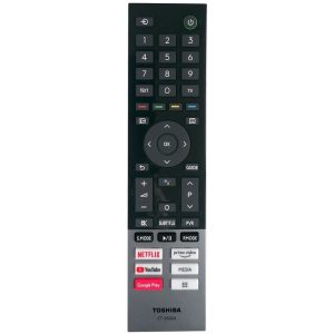 Toshiba Original Remote Control CT95040 Replace CT-95022 – 43C350KP 55C350KP 55E350KP 75C350KP LED TV