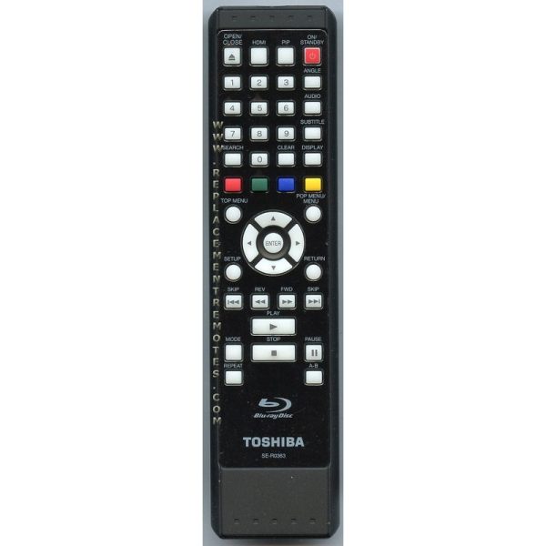 Toshiba SE-R0363 Blu-ray Disc Player Remote Control – 79104846