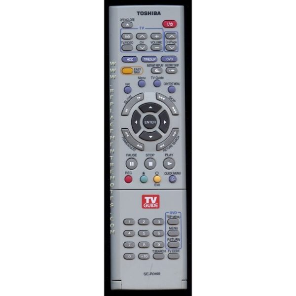Toshiba SER0199 DVDR Remote Control