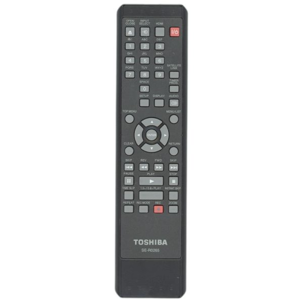 Toshiba SER0265 Digital DVD Video Recorder (DVDR) Remote Control – 79103439