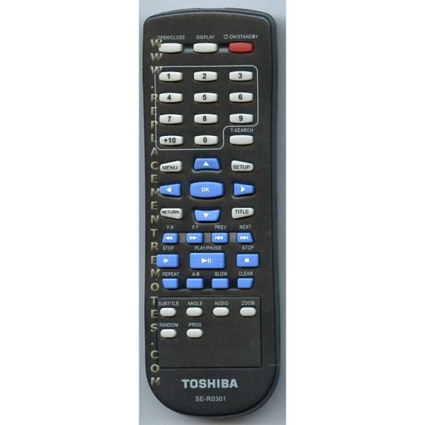 Toshiba SER0301 DVD Player Remote Control – AH802276