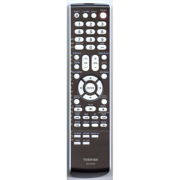 Toshiba SER0305 TV/DVD Remote Control