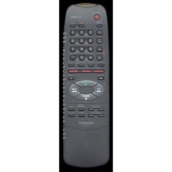 Toshiba VC459T VCR Remote Control