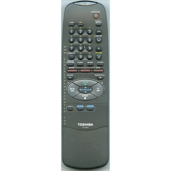 Toshiba VC462T VCR Remote Control