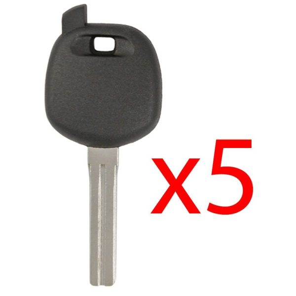 TOY48 Transponder Key Shell for Lexus – 5 PACK Aftermarket