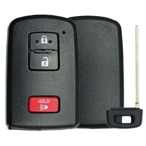 Toyota 3 Button Smart Remote Replacement Shell by Car & Truck Remotes
