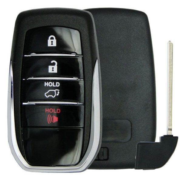 Toyota Land Cruiser Smart Remote Replacement Shell by Car & Truck Remotes
