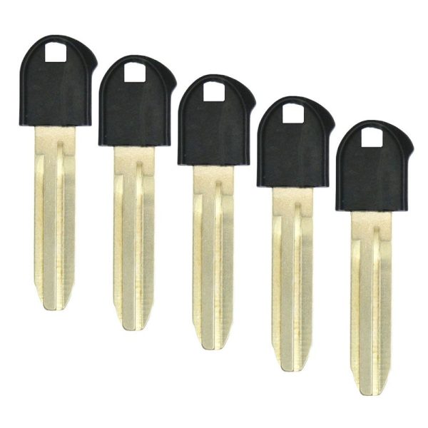 Toyota Prius Emergency Key Blank for Smart Remotes – 5 Pack – Aftermarket