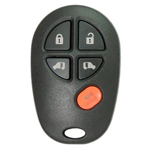 Toyota Sienna 5 Button Keyless Entry Remote PN: 89742-AE030 by Car & Truck Remotes
