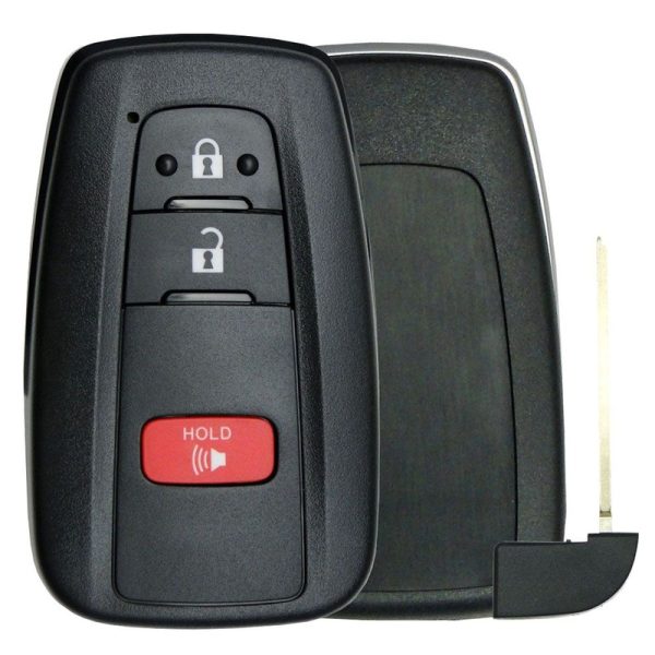 Toyota Smart Remote Replacement Shell – 3 Buttons by Car & Truck Remotes