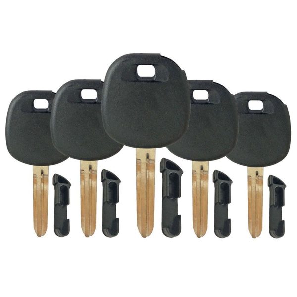 TR47 Transponder Key Shell for Toyota – 5 PACK Aftermarket