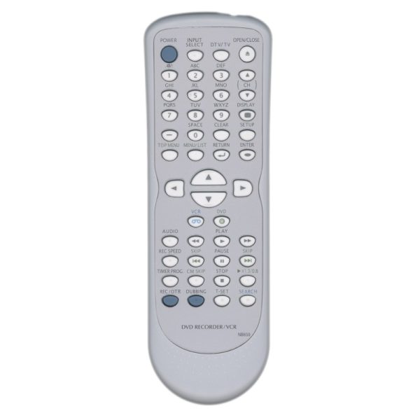 TruTech NB659 Trutech DVD / VCR  Combo Recorder Remote Control – NB659UD