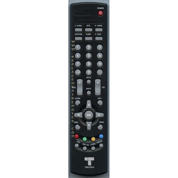Trutech PM1919BXA1 TV Remote Control