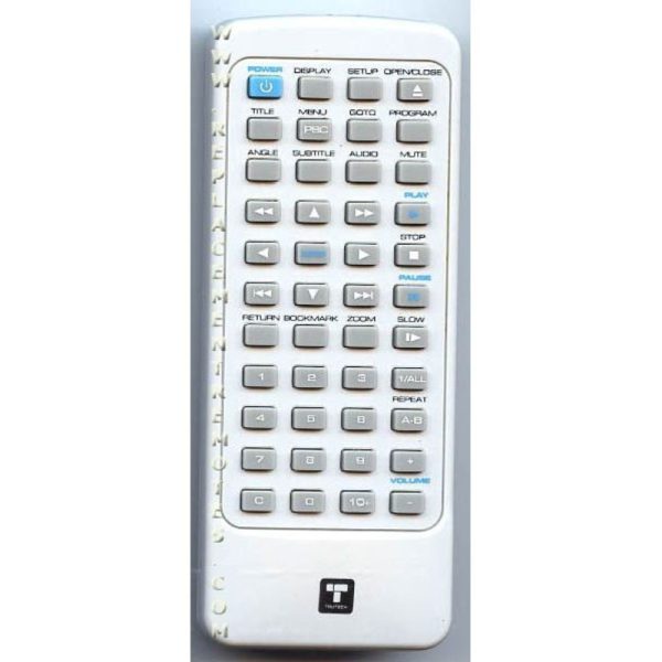 Trutech TT101 DVD Remote Control
