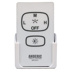 UC7221T / KUJCE10601 for All 3 Speed Fans Ceiling Fan Remote Control – RR7221T