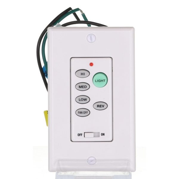 UC9051T/CHQ9051T Wired 3-Speed Wall Switch Ceiling Fan Remote Control
