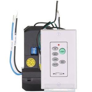 UC9051T/UC7067FMRX Wired Universal 3-Speed Ceiling Fan Remote Control Kit