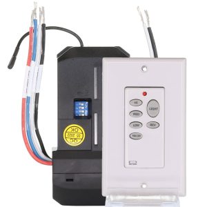 UC9051T-UC7067GMRX Wireless Universal 3-Speed with UP Light Ceiling Fan Remote Control Kit
