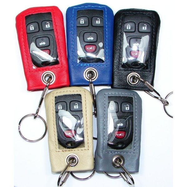Universal Car Remote Key Fob Leather Tote – Extra Large