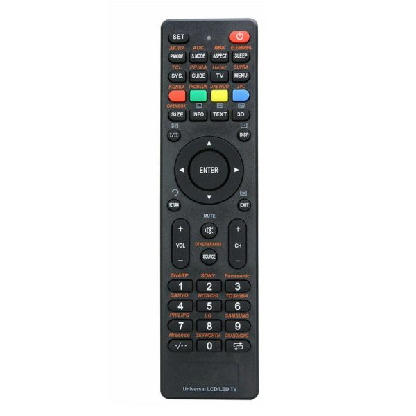 Universal TV Remote Replacement LCD LED For Sony Samsung Panasonic LG TCL Soniq AUS