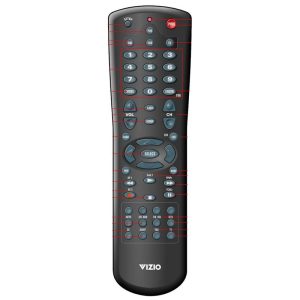 Vizio URC3439B01 TV Remote Control