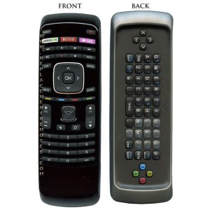 Vizio XRT303 Qwerty Keyboard TV Remote Control – Amazon, Netflix, MGo – 98003061040