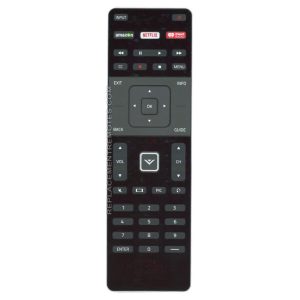 Vizio XRT500 Amazon/Netflix/iHeart TV Remote Control
